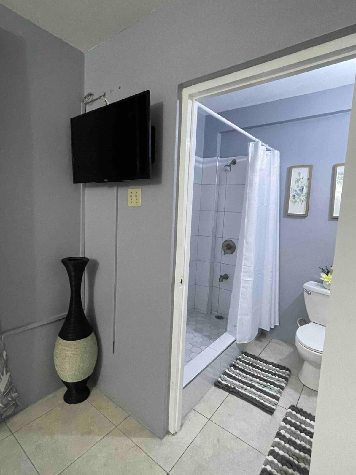 One Bedroom City Apartment Fully Ac With 24Hrs Security Kingston Exterior photo